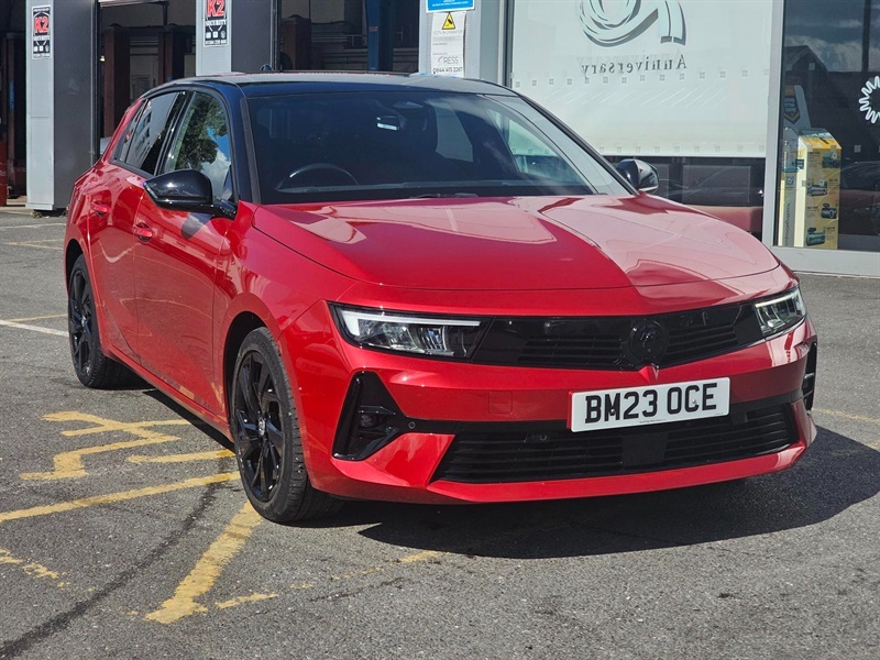 Vauxhall Astra 1.2 Turbo Gs Hatchback Euro 6 S Red