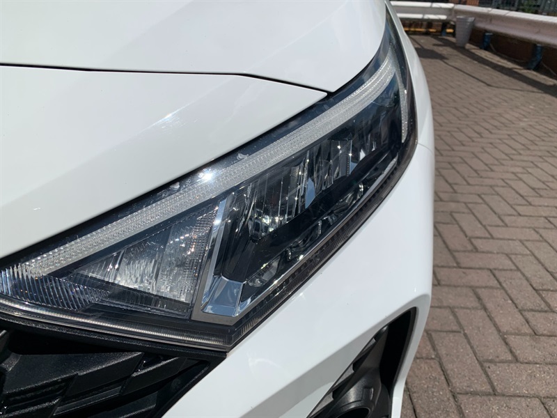 Hyundai I20 1.0 T-gdi Mhev N Line Hatchback Hybrid White #6