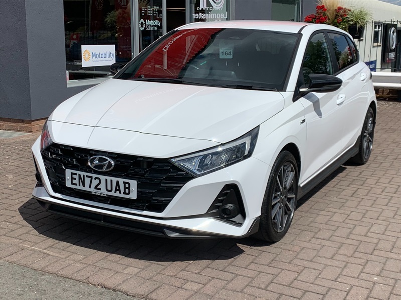 Hyundai I20 1.0 T-gdi Mhev N Line Hatchback Hybrid White #3