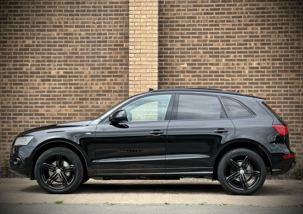 Audi Q5 2.0 Tdi S Line Plus Black #6