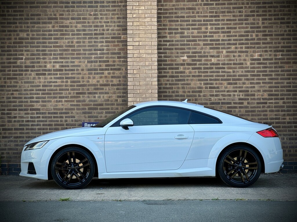 Audi TT 2.0 Tfsi S Line SF15UDJ White #6
