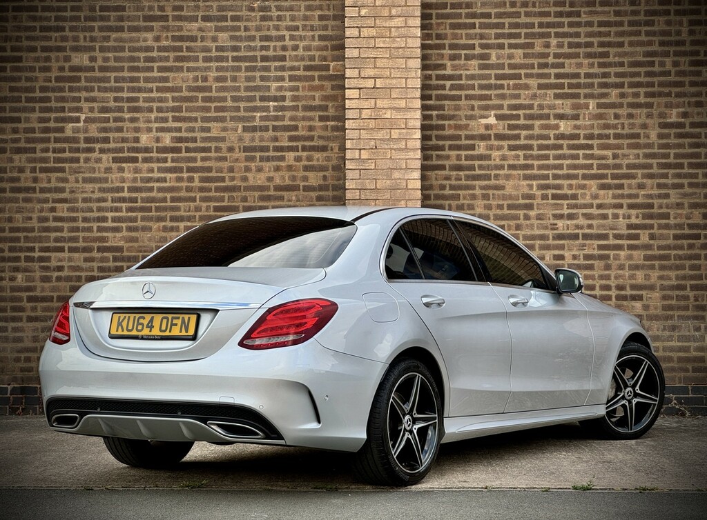 Mercedes-Benz C Class 2.1 C220 Bluetec Amg Line Silver #4