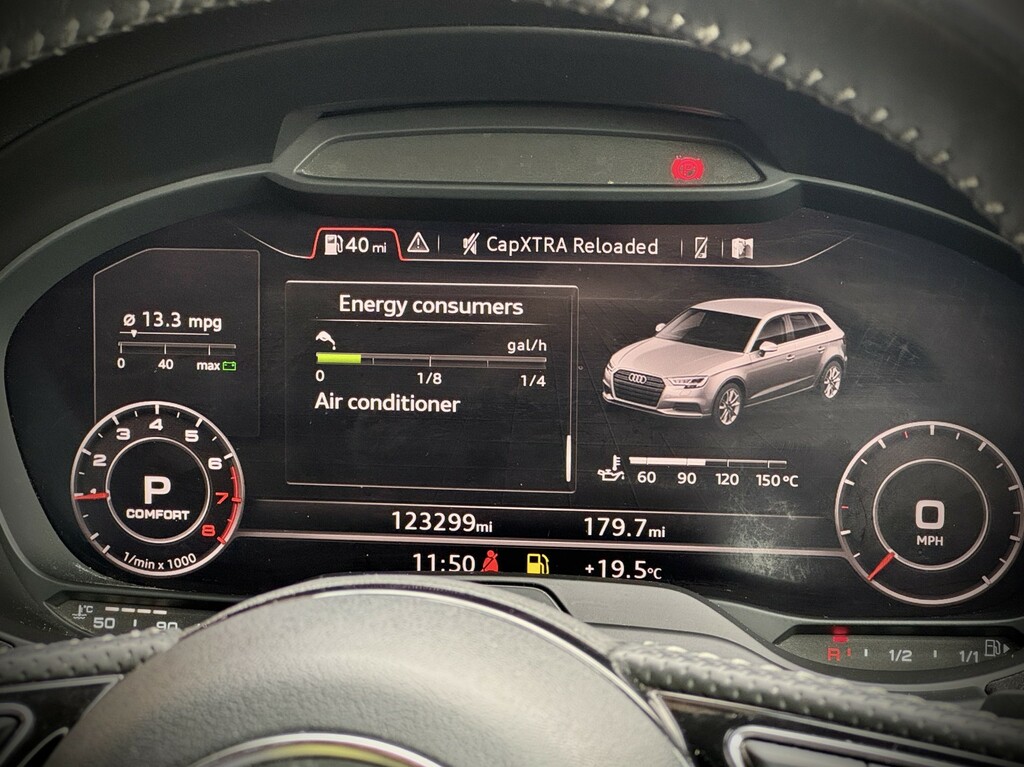 Audi A3 2.0 Tdi S Line Quattro Euro 6 Ss Blue #48