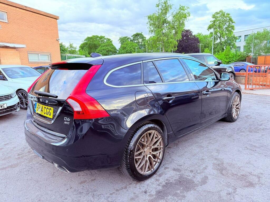 Volvo V60 2.4 D6 Geartronic Awd Euro 5 Ss Black #4
