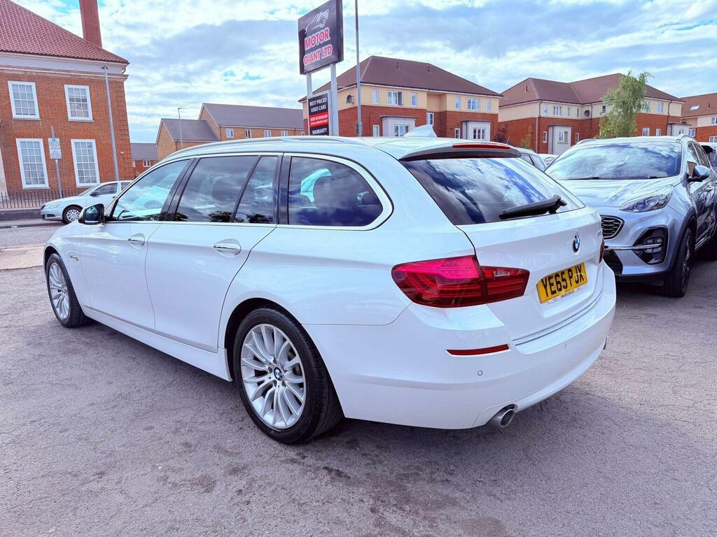 BMW 5 Series 3.0 535D Luxury Touring Euro 6 Ss YE65PJX White #4