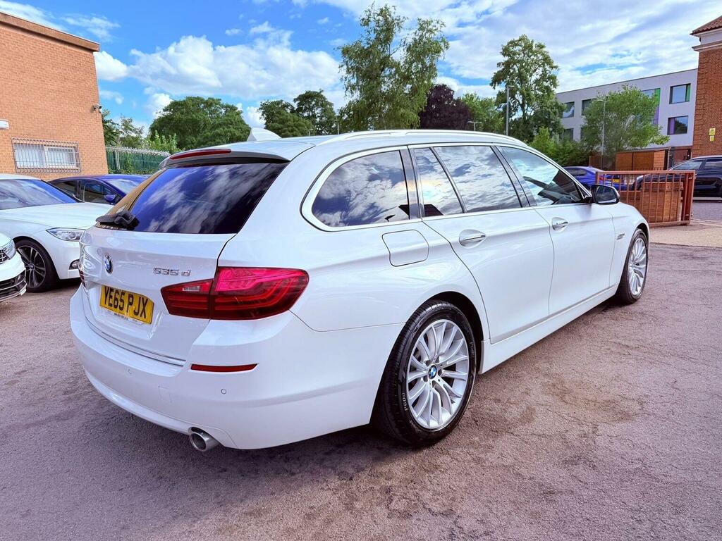 BMW 5 Series 3.0 535D Luxury Touring Euro 6 Ss YE65PJX White #5