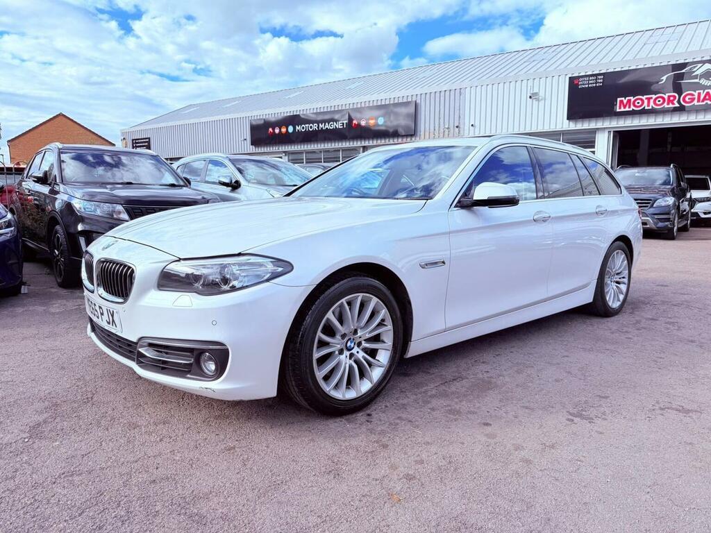 BMW 5 Series 3.0 535D Luxury Touring Euro 6 Ss White