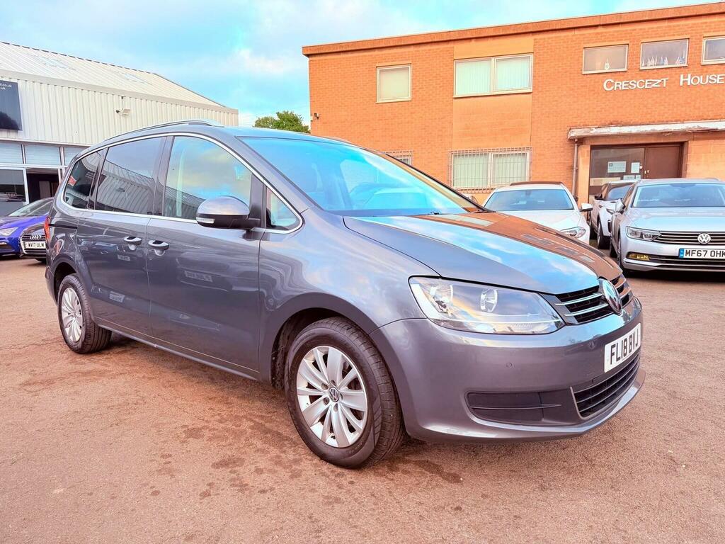 Volkswagen Sharan 2.0 Tdi Se Nav Dsg Euro 6 Ss Grey #2