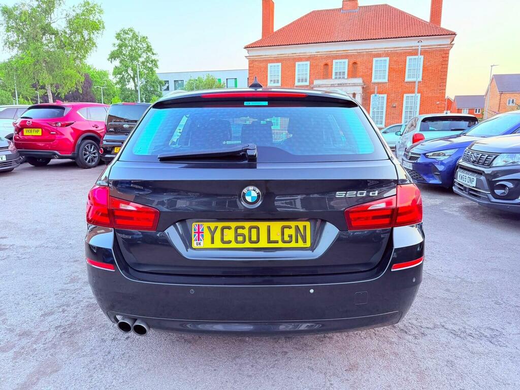 BMW 5 Series Se White #6