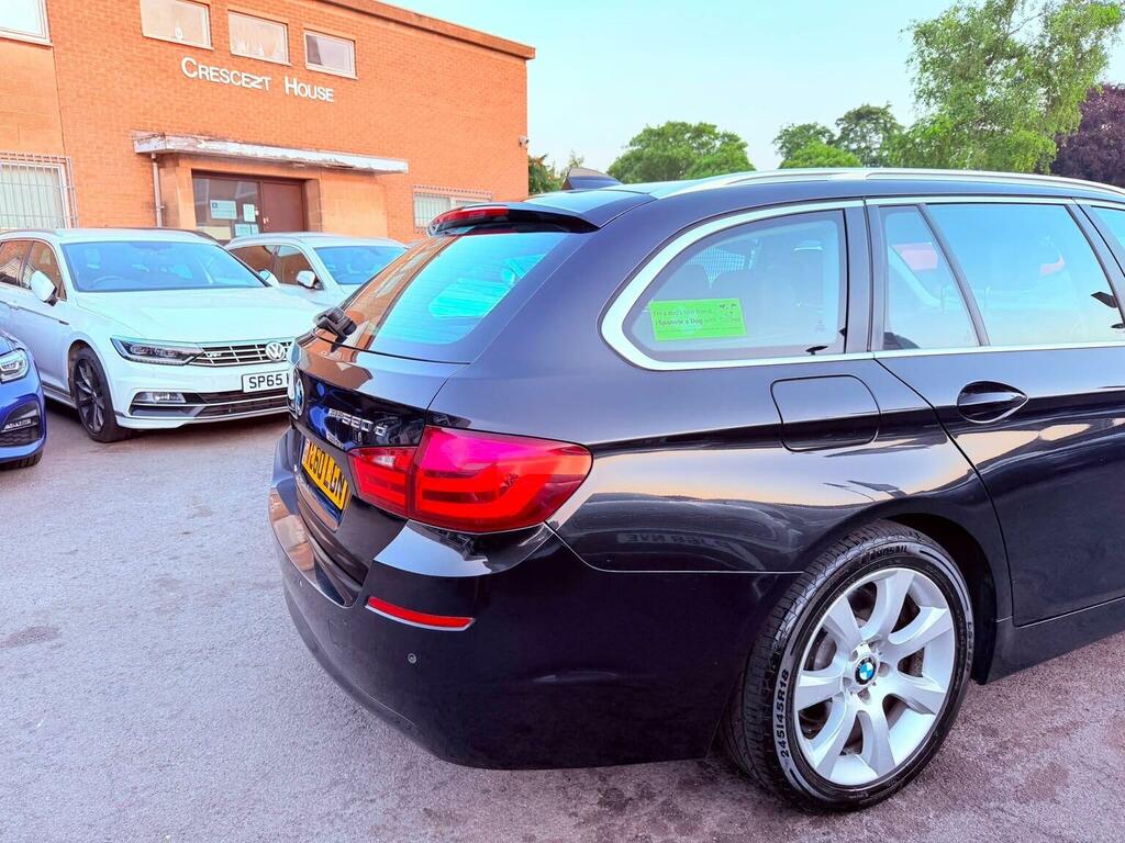 BMW 5 Series Se White #10