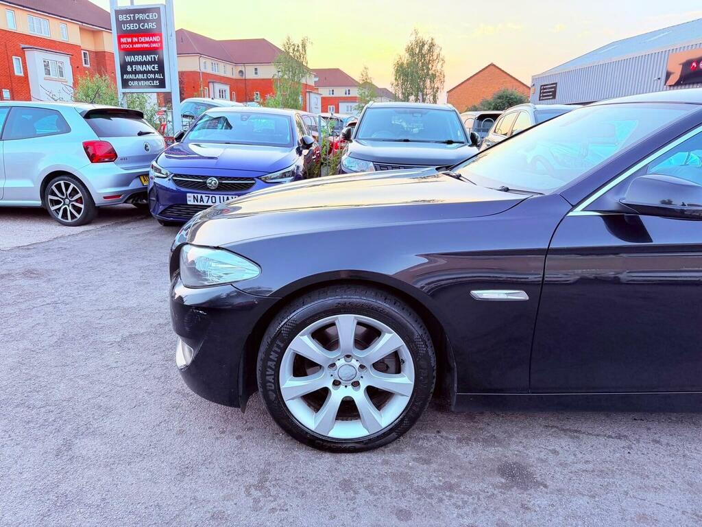 BMW 5 Series Se White #8