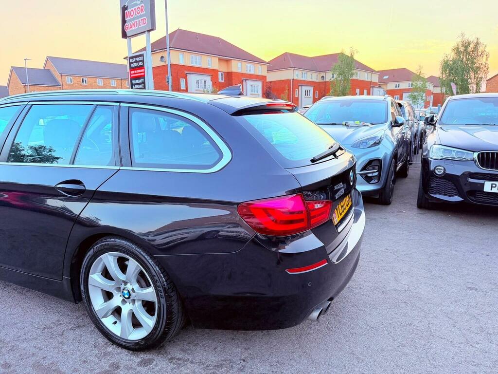 BMW 5 Series Se White #9