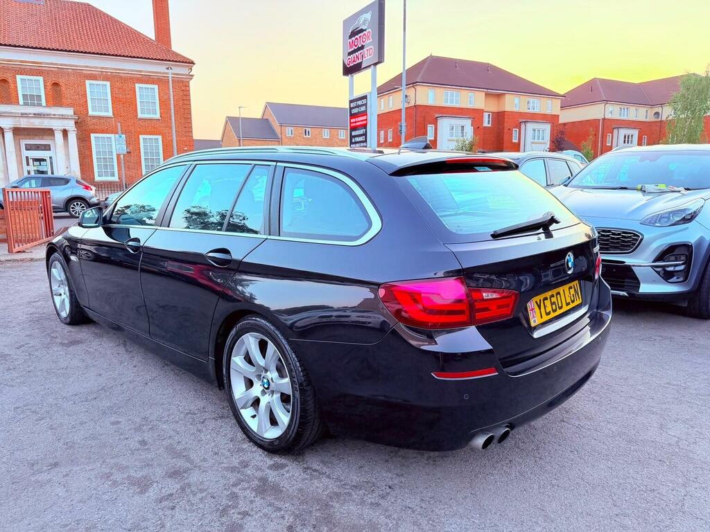 BMW 5 Series Se White #4