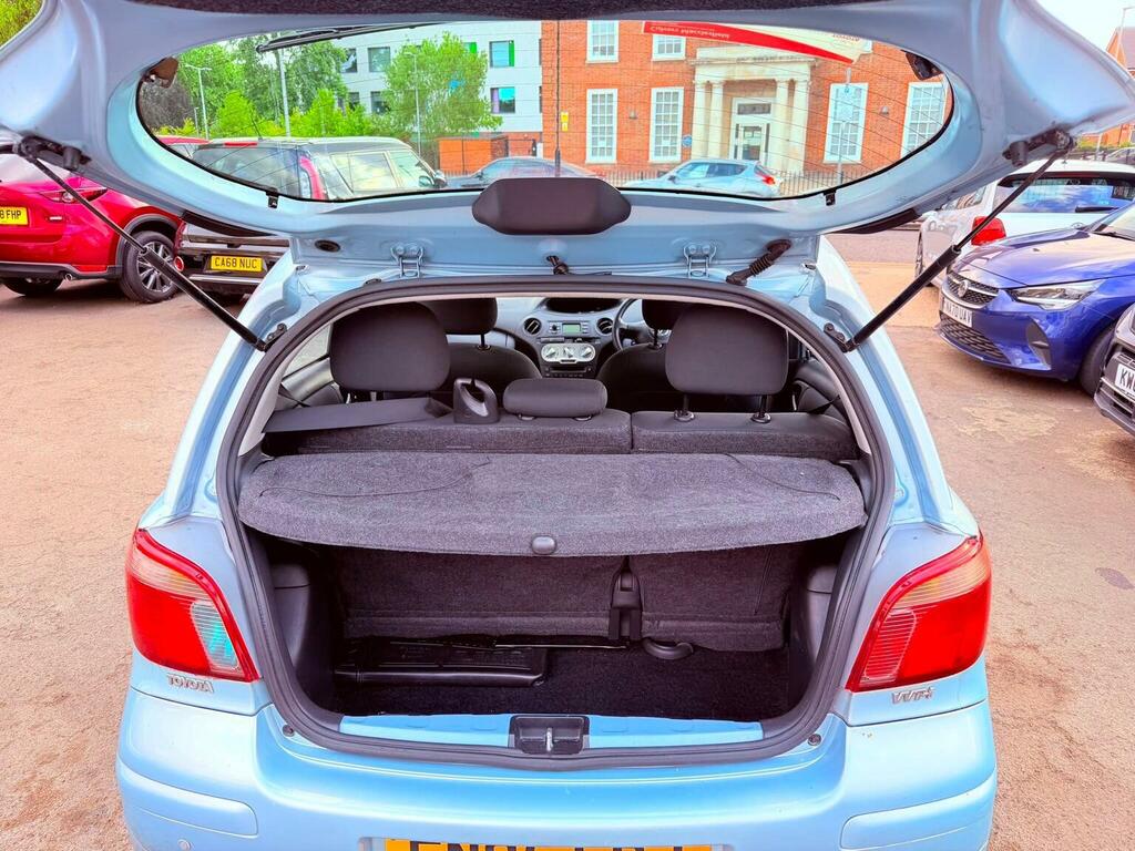 Toyota Yaris Hatchback Blue #32
