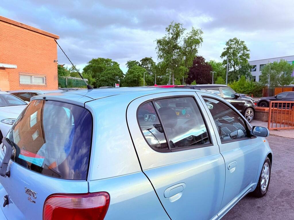 Toyota Yaris Hatchback Blue #12
