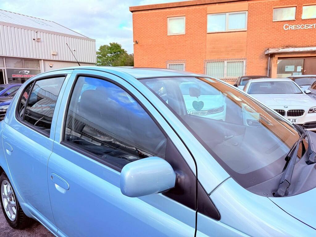Toyota Yaris Hatchback Blue #10