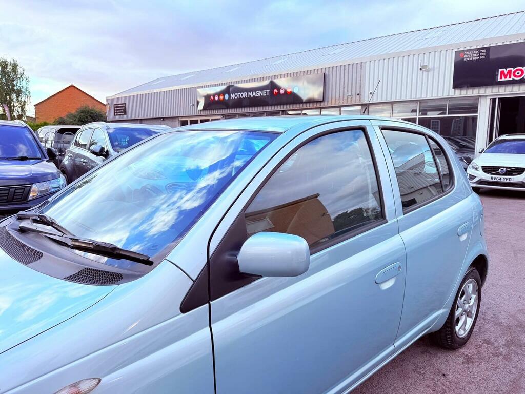 Toyota Yaris Hatchback Blue #11