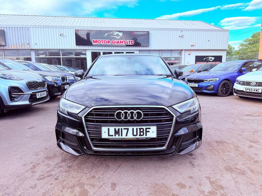 Audi A3 2.0 Tdi S Line S Tronic 6Spd Euro 6 Ss Black #3