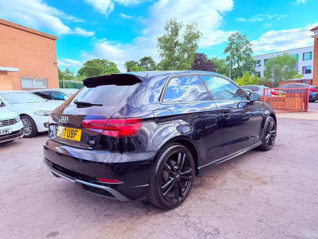 Audi A3 2.0 Tdi S Line S Tronic 6Spd Euro 6 Ss Black #5