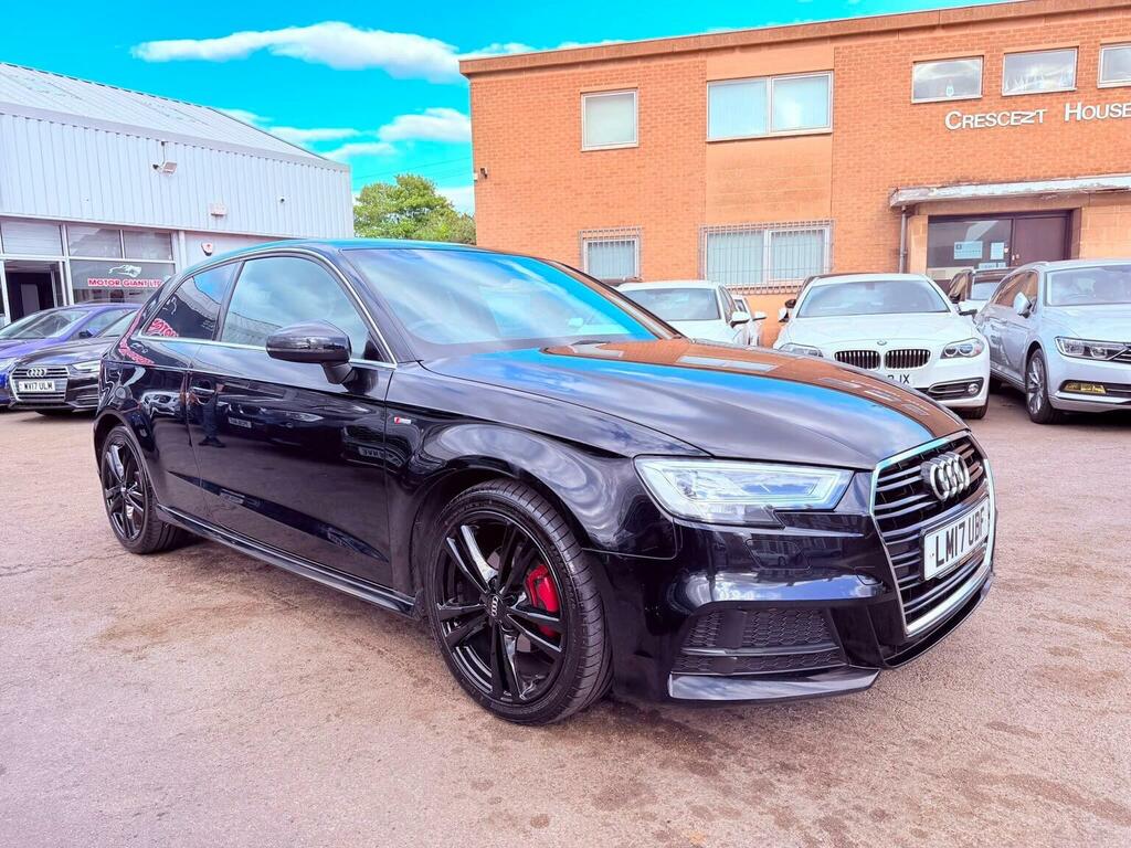Audi A3 2.0 Tdi S Line S Tronic 6Spd Euro 6 Ss Black #2