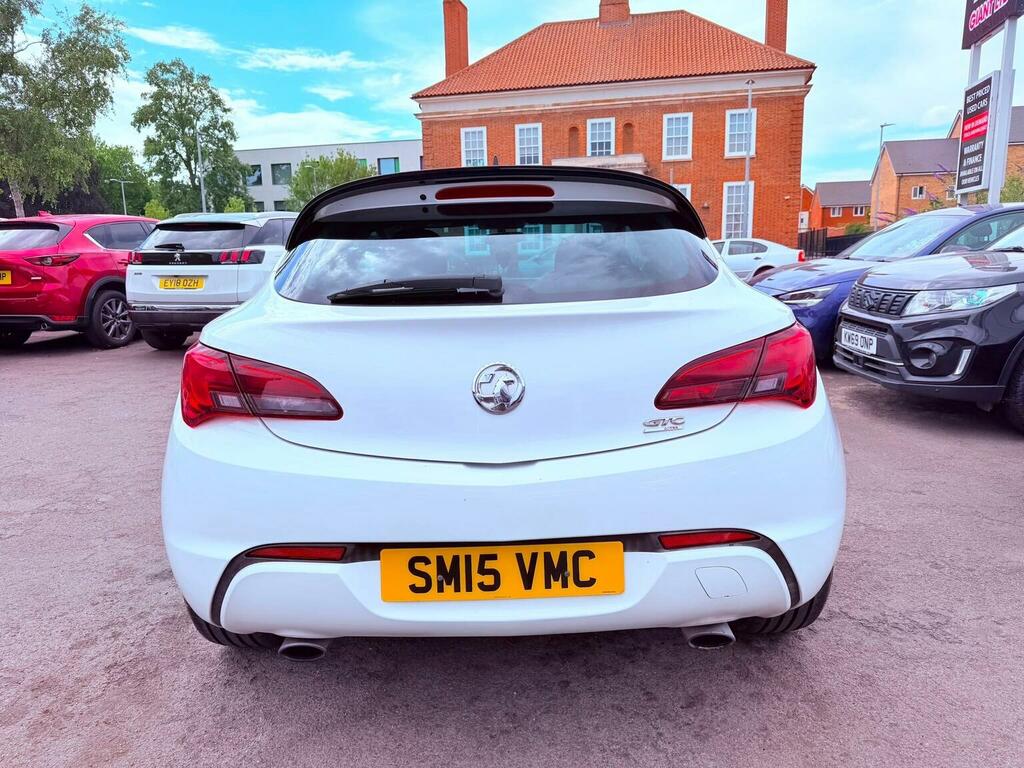 Vauxhall Astra GTC 1.6I Turbo Limited Edition Euro 6 Ss White #5