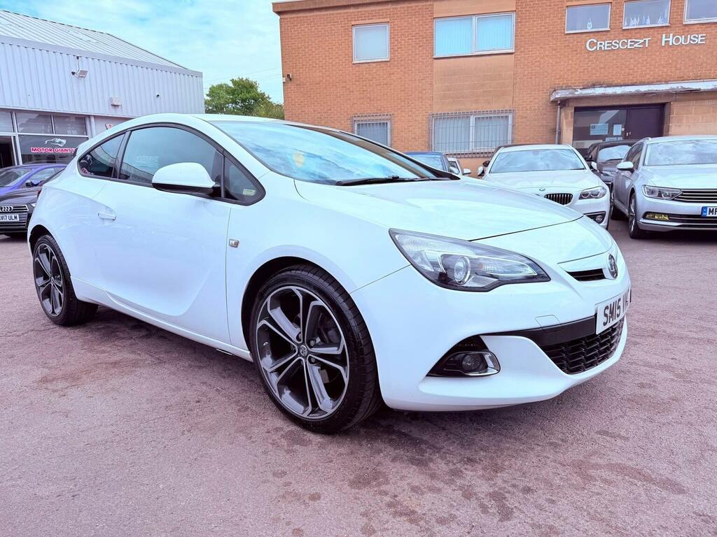 Vauxhall Astra GTC 1.6I Turbo Limited Edition Euro 6 Ss White #2