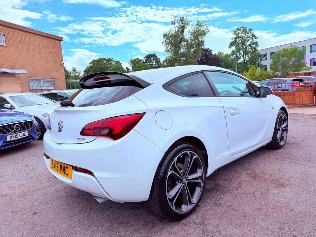 Vauxhall Astra GTC 1.6I Turbo Limited Edition Euro 6 Ss White #3