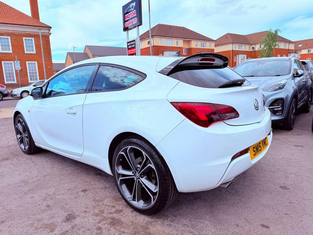 Vauxhall Astra GTC 1.6I Turbo Limited Edition Euro 6 Ss White #4