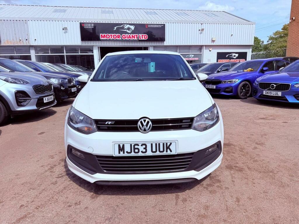 Volkswagen Polo 1.2 Tsi R-line Euro 5 White #3