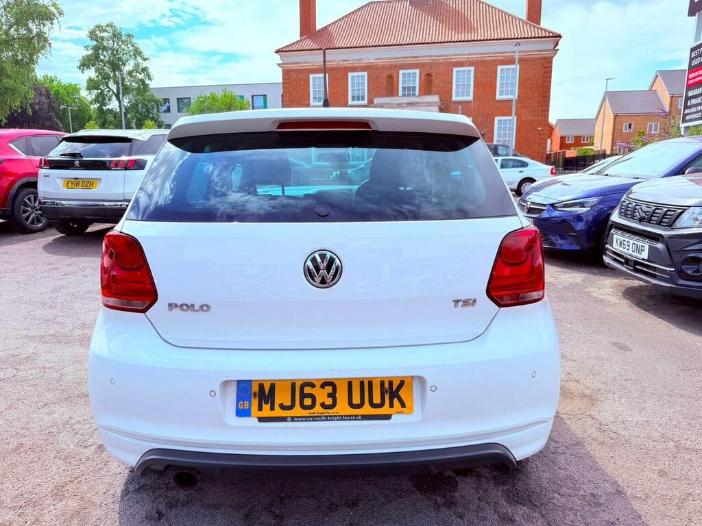 Volkswagen Polo 1.2 Tsi R-line Euro 5 White #6