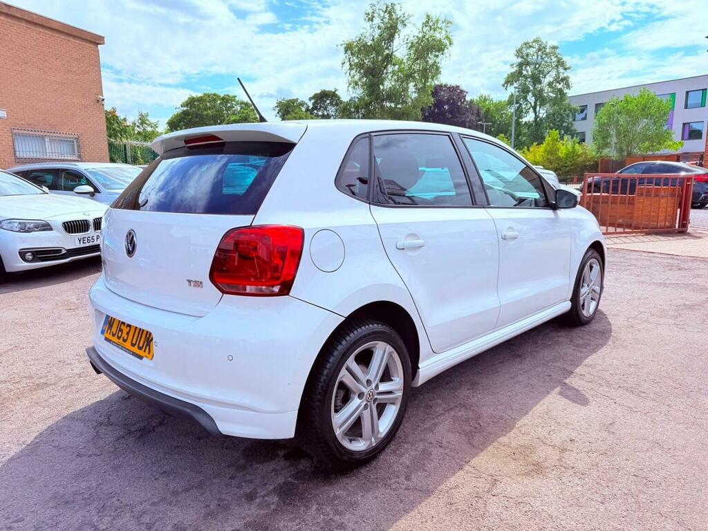Volkswagen Polo 1.2 Tsi R-line Euro 5 White #5