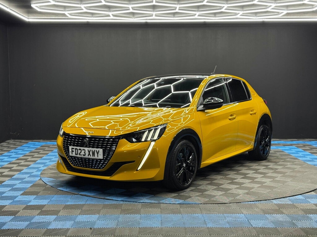 Peugeot 208 1.5 Bluehdi Gt Euro 6 Ss FD23XWY Yellow #3