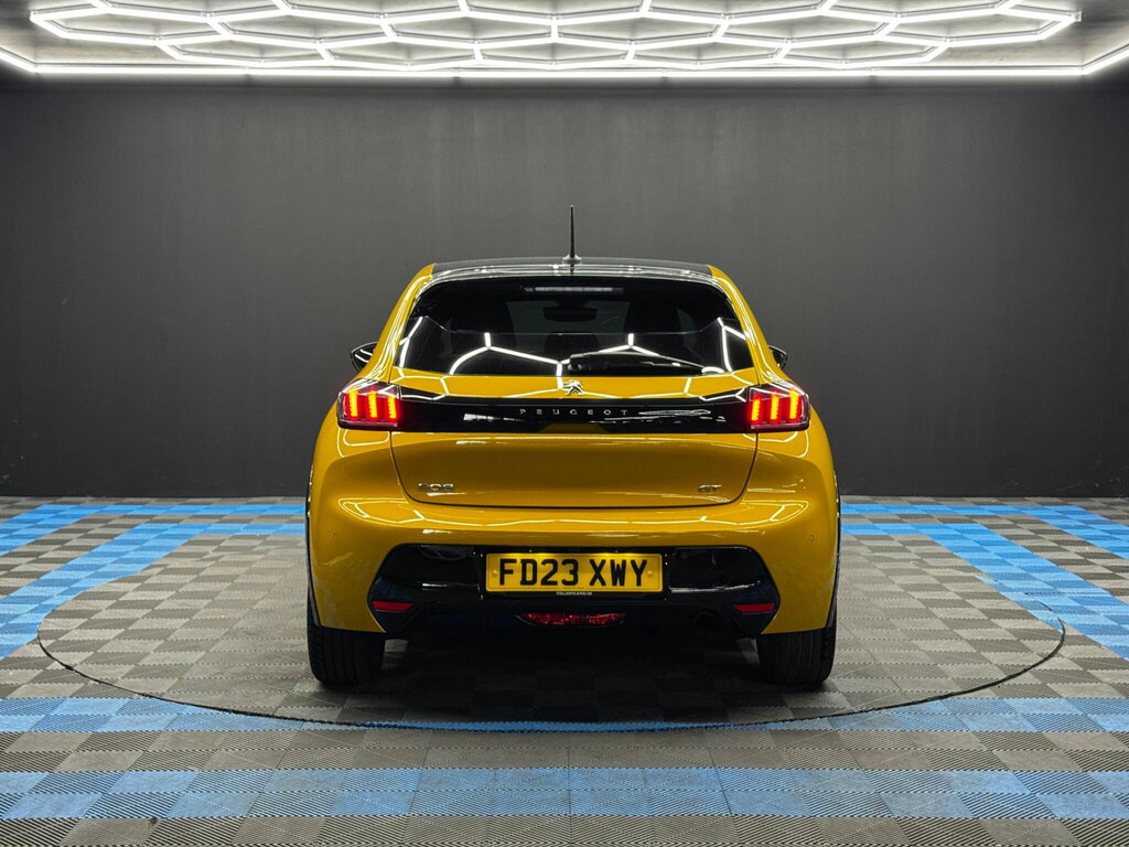 Peugeot 208 1.5 Bluehdi Gt Euro 6 Ss FD23XWY Yellow #6