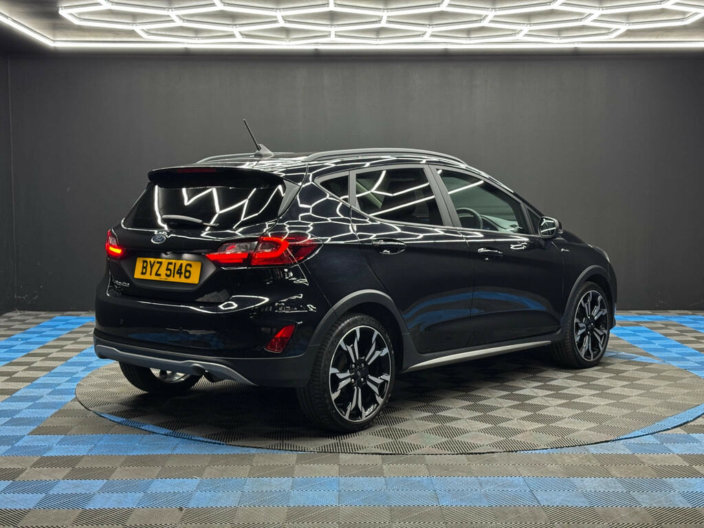 Ford Fiesta 1.0T Ecoboost Active Vignale Euro 6 Ss BYZ5146 Black #5