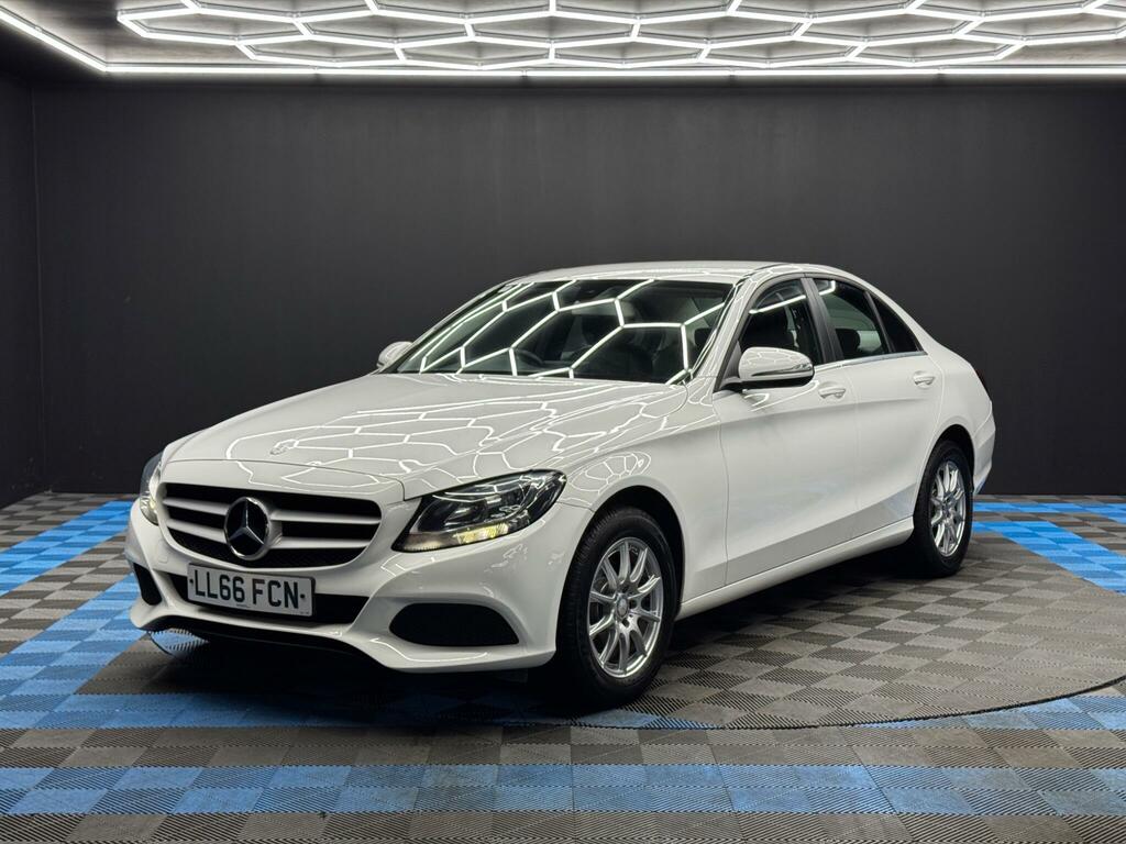 Mercedes-Benz C Class 1.6 C200d Se Euro 6 Ss White #3