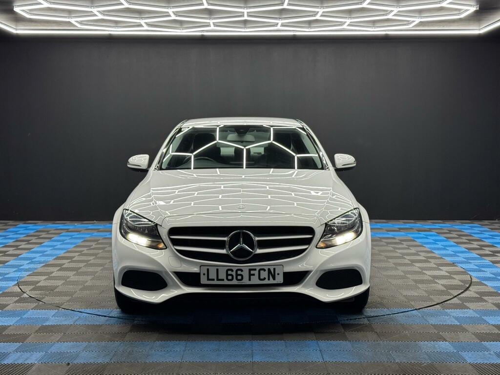 Mercedes-Benz C Class 1.6 C200d Se Euro 6 Ss White #2
