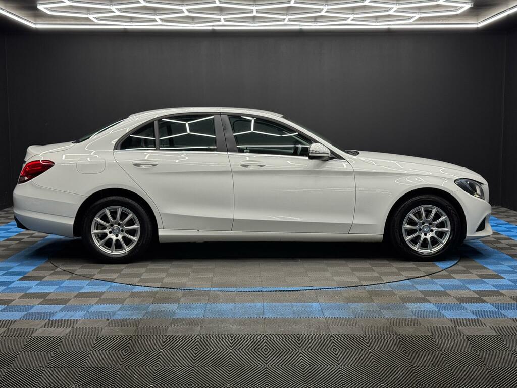 Mercedes-Benz C Class 1.6 C200d Se Euro 6 Ss White #4