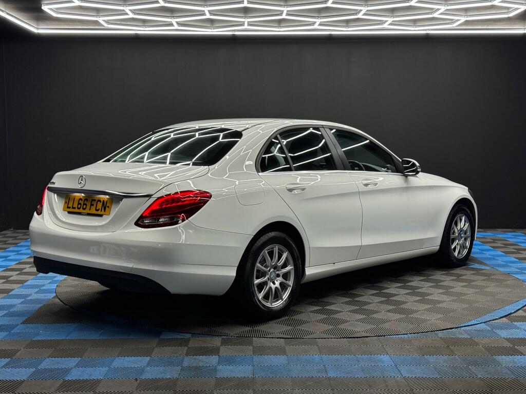 Mercedes-Benz C Class 1.6 C200d Se Euro 6 Ss White #5