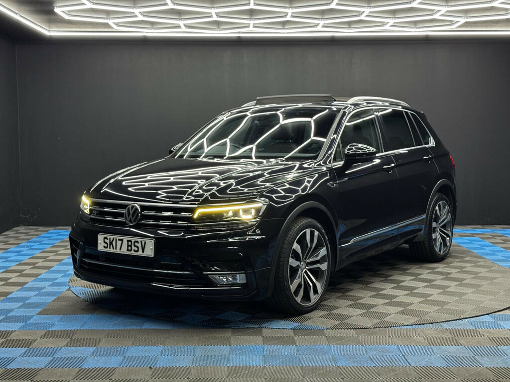 Volkswagen Tiguan 2.0 Tdi Bluemotion Tech R-line Dsg 4Motion Euro 6 Black #3