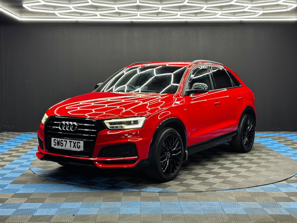 Audi Q3 2.0 Tfsi Black Edition S Tronic Quattro Euro 6 S Red #3