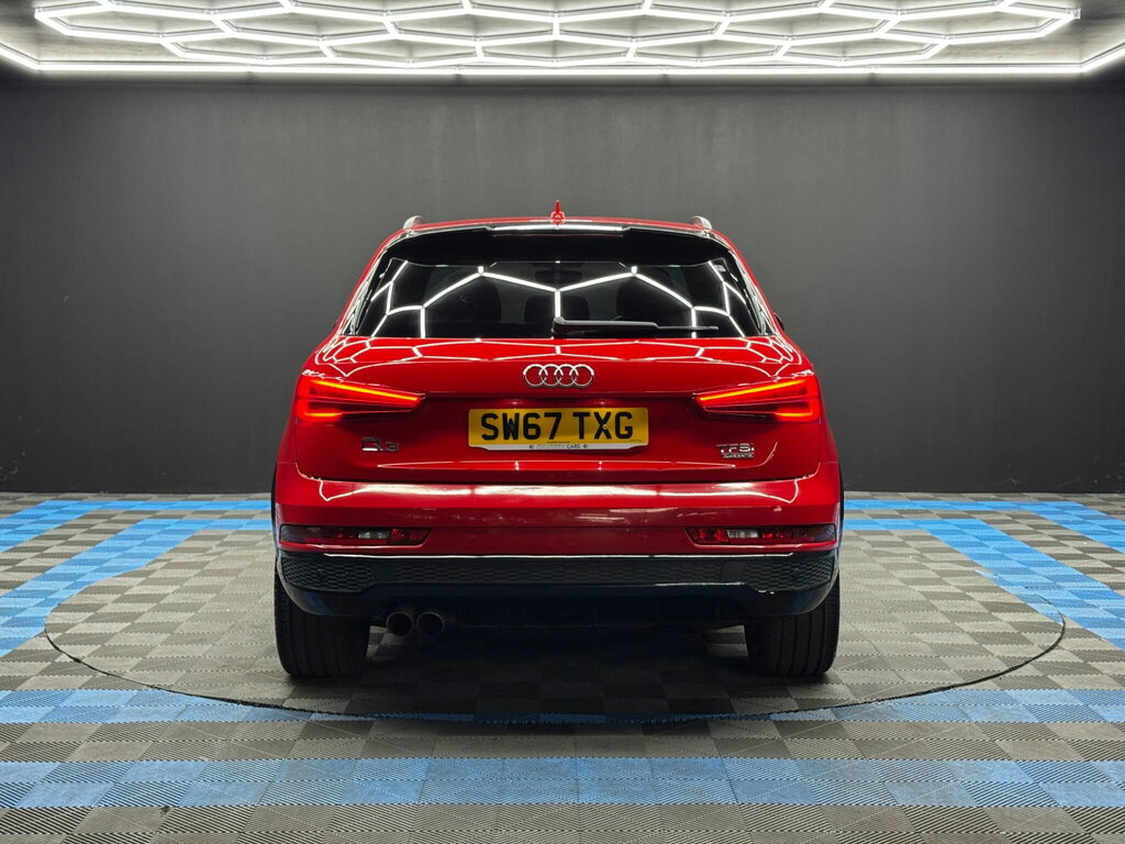 Audi Q3 2.0 Tfsi Black Edition S Tronic Quattro Euro 6 S Red #6