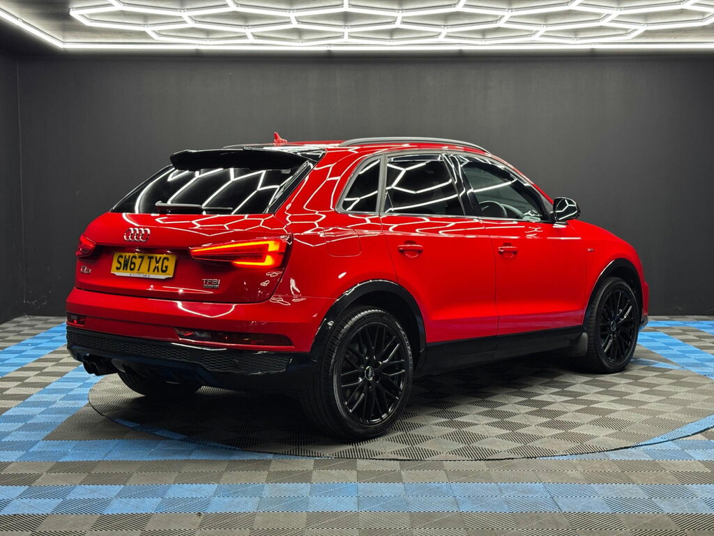 Audi Q3 2.0 Tfsi Black Edition S Tronic Quattro Euro 6 S Red #5