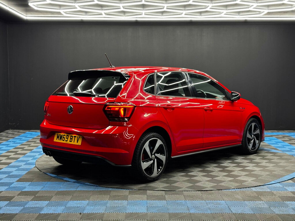 Volkswagen Polo 2.0 Tsi Gti Dsg Euro 6 Ss MW69BTV Red #5
