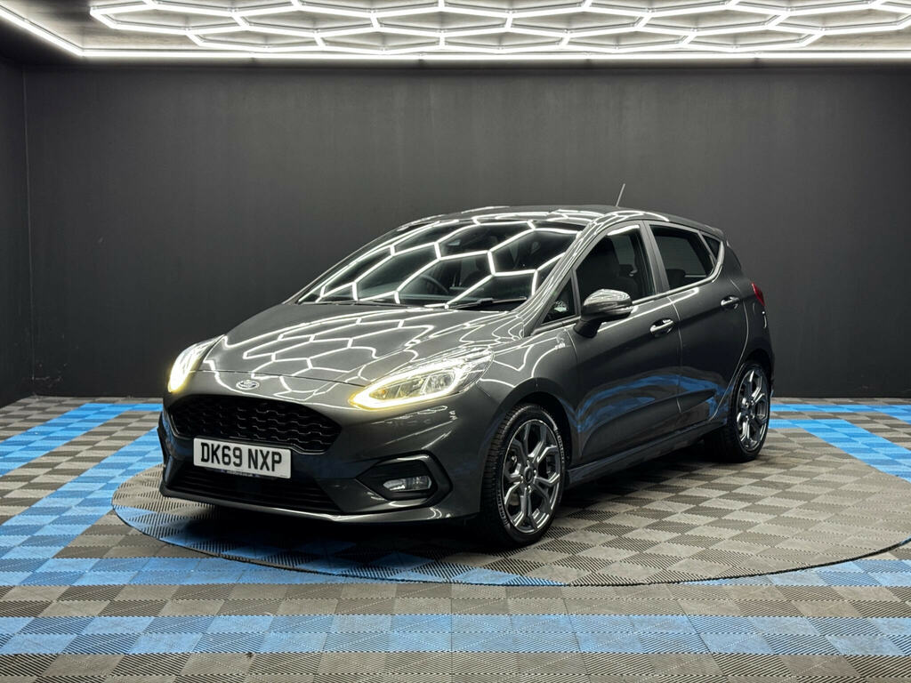 Ford Fiesta 1.0T Ecoboost St-line Euro 6 Ss Grey #3