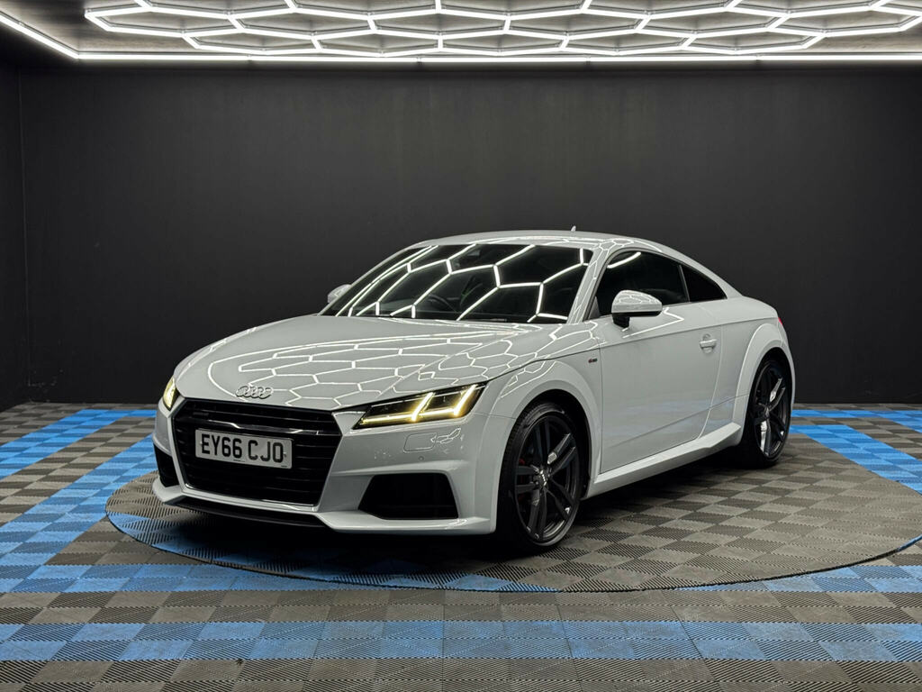 Audi TT 2.0 Tfsi S Line S Tronic Quattro Euro 6 Ss White #3