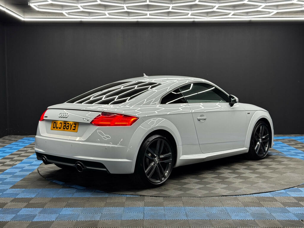 Audi TT 2.0 Tfsi S Line S Tronic Quattro Euro 6 Ss White #5