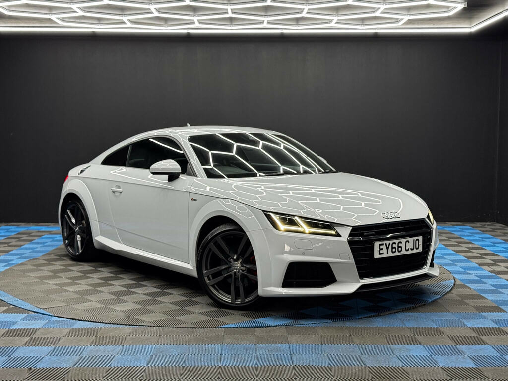Audi TT 2.0 Tfsi S Line S Tronic Quattro Euro 6 Ss White