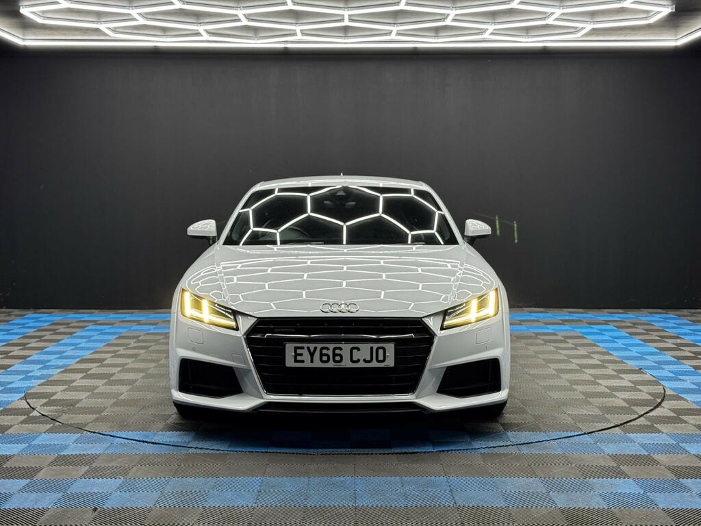 Audi TT 2.0 Tfsi S Line S Tronic Quattro Euro 6 Ss White #2