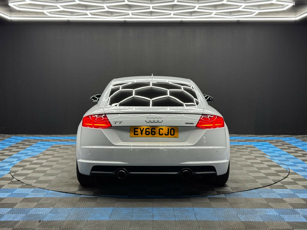 Audi TT 2.0 Tfsi S Line S Tronic Quattro Euro 6 Ss White #6