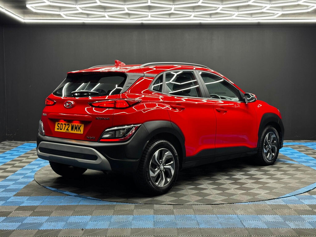 Hyundai Kona 1.6 H-gdi Se Connect Dct Euro 6 Ss Red #5
